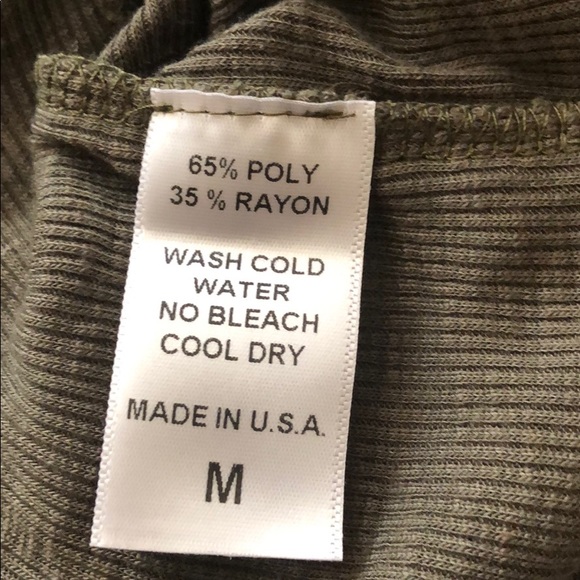 Swell ribbed green romper size Medium - Picture 8 of 8